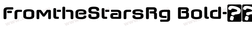 FromtheStarsRg Bold字体转换